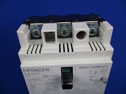 漏電遮断器 3P3E20A EB-50E