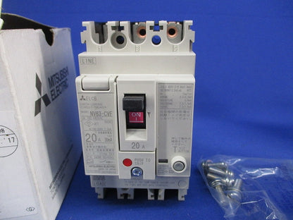高調波・サージ対応形 漏電遮断器3Ｐ20A NV63-CVF