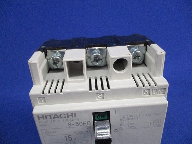 配線用遮断機3P3E15A S-50EB