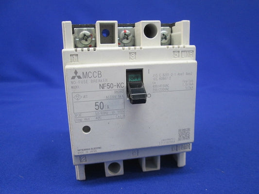 ノーヒューズブレーカー 3P3E50A NF50-KC
