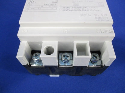 漏電遮断器 3P3E20A EB-50E