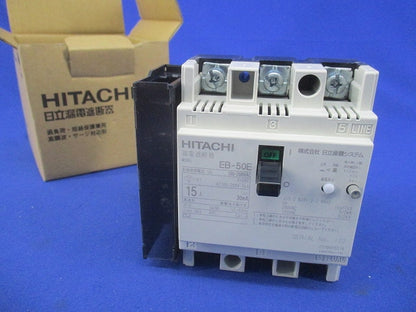 漏電遮断器 3P3E15A EB-50E