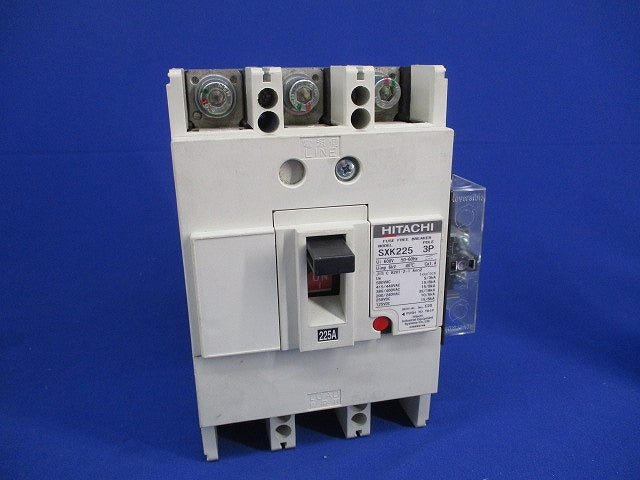 ヒューズフリー遮断器3P225A SXK225