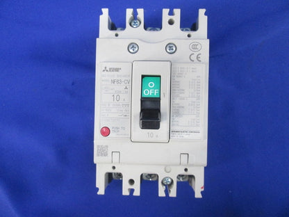 ノーヒューズブレーカ 3P10A NF63-CV
