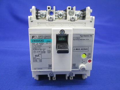 一般配線用漏電遮断器 3P50A EW50AAG-3P050