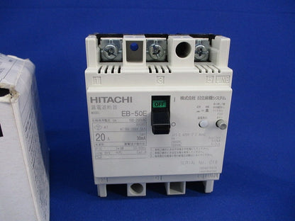 漏電遮断器 3P3E20A EB-50E
