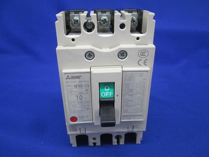 ノーヒューズブレーカ 3P10A NF63-CV