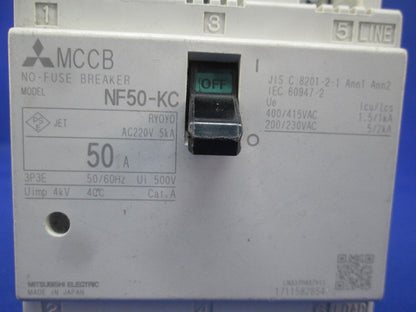 ノーヒューズブレーカー 3P3E50A NF50-KC