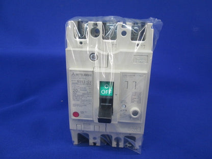漏電遮断器3P3E20A(キズ・汚れ有) NV63-CV