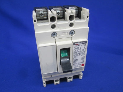 一般用ヒューズフリー遮断器3P15A SXK60-C