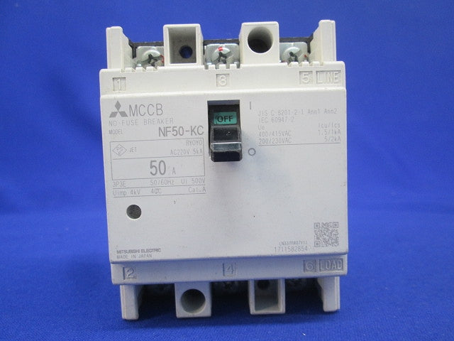ノーヒューズブレーカー 3P3E50A NF50-KC