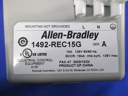 コンセントセット 1492-REC15G