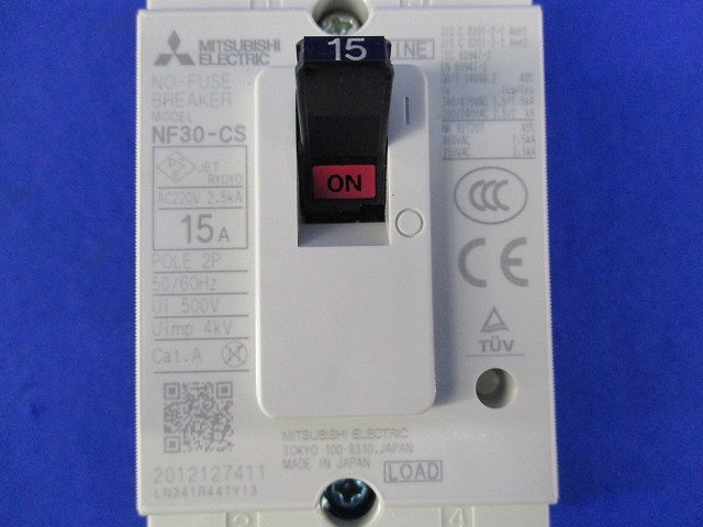 低圧遮断器 2P15A NF30-CS