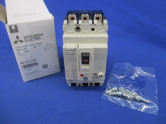 漏電遮断器 3P5A30mA NV32-SVF