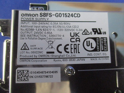 スイッチングパワーサプライ S8FS-G01524CD