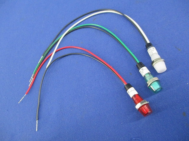 LED表示灯 L=170(色混在・赤緑白)(6個入) DOH-7HW他