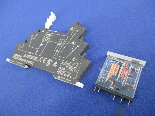 表面接続ソケット リレーセット G2RV-SR50024VDC+GRV-1-S-G