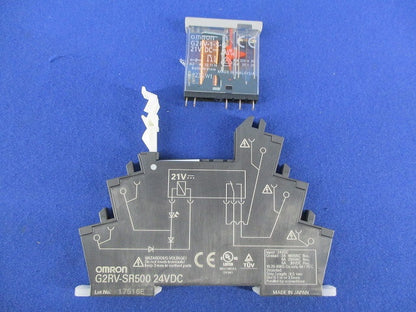 表面接続ソケット リレーセット G2RV-SR50024VDC+GRV-1-S-G