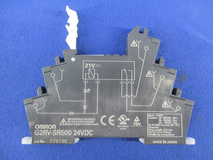 表面接続ソケット リレーセット G2RV-SR50024VDC+GRV-1-S-G