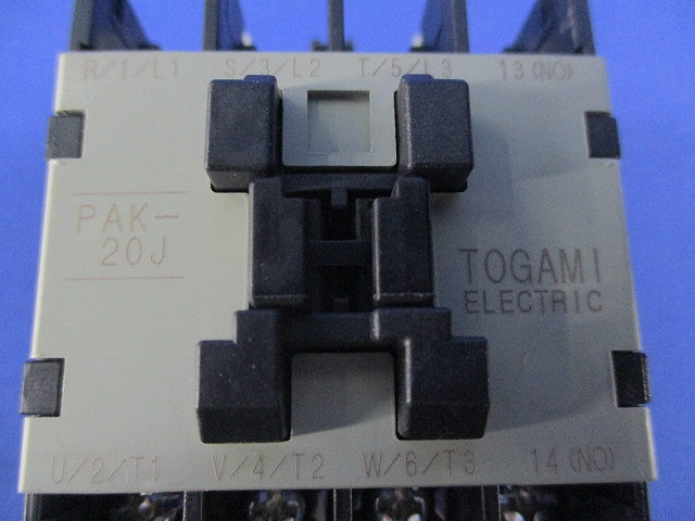 電磁接触器 サーマルリレー付 PAK-20J+TJ-18