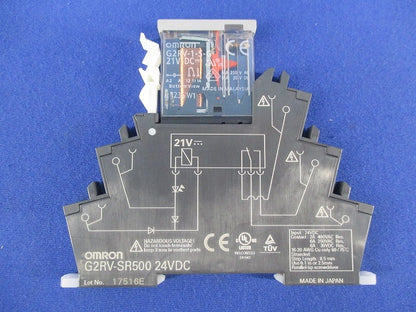 表面接続ソケット リレーセット G2RV-SR50024VDC+GRV-1-S-G