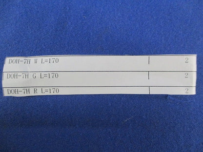 LED表示灯 L=170(色混在・赤緑白)(6個入) DOH-7HW他