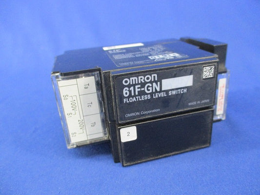 フロートなしスイッチ 100/200VAC(テプラ有)(キズ・汚れ有) 61F-GN