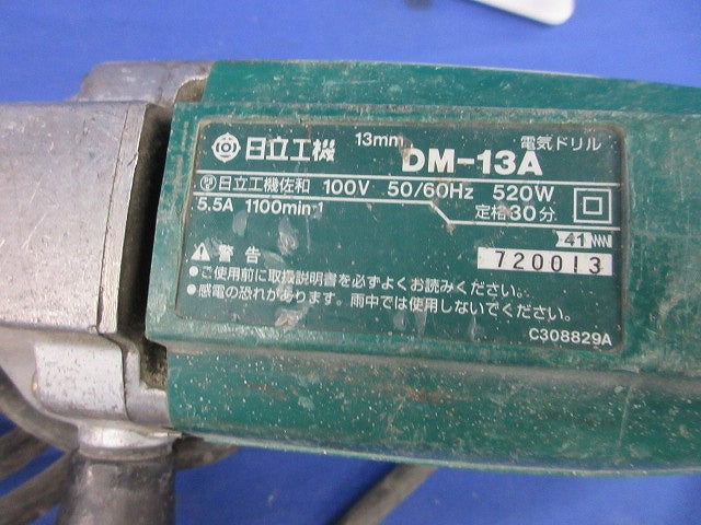 電気ドリル(動作確認済)(ジャンク品) DM-13A