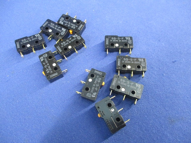 超小形基本スイッチ(10個入)(汚れ有) SS-5-F