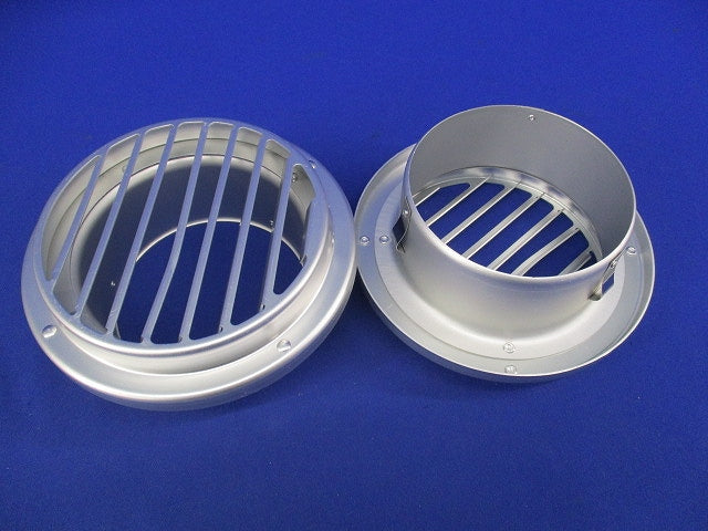 外壁用アルミ製換気口(ベントキャップ・薄型)φ100(2個入) SV100G