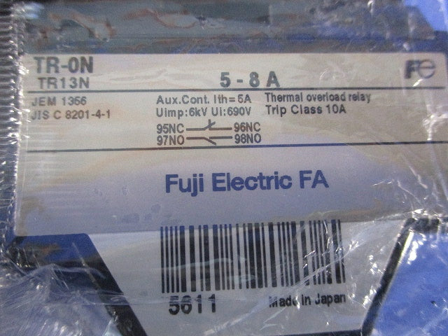 標準形電磁開閉器 200V 1.5ｋW 5-8A 1a(1NO) SW-03-100-110V