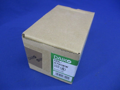 軒下兼用LEDダウンライト φ75 5000K 昼白色 非調光 DDL-8790WW