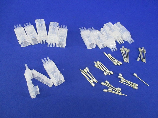 絶縁ホルダー付3心棒型圧着端子(12個入) WV2204K