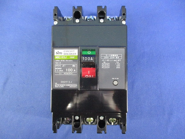 サーキットブレーカ3P3E100A NBE103J