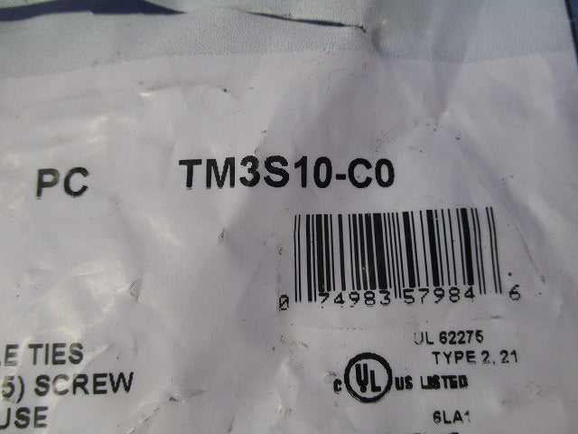 タイマウント(結束バンド固定用マウント)(70個入)(黒) TM3S10-C0