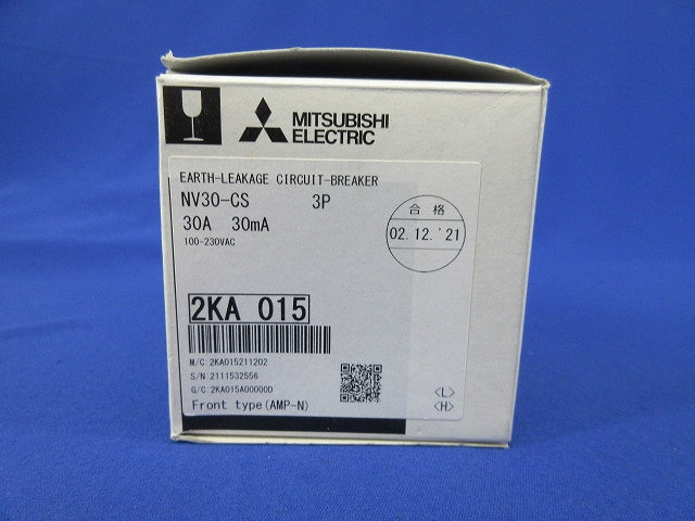 漏洩遮断器3P3E30A NV30-CS