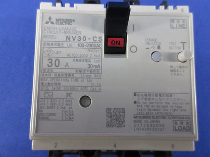 漏洩遮断器3P3E30A NV30-CS