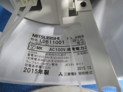 非常用ダウンライトφ100(15年製) LDB11001