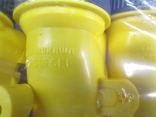 プラフレキ PFD/PFS用 カラーエンド(10個入) PFS-16CEF-Y