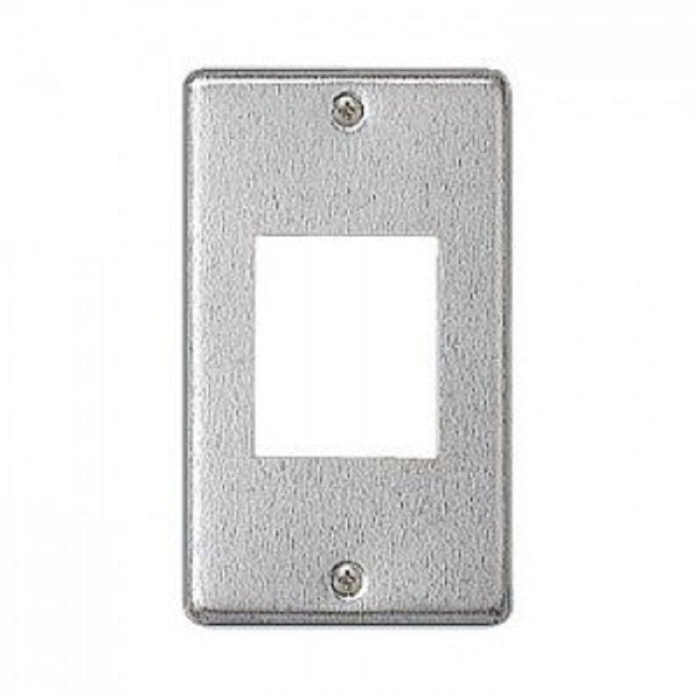 配線器具 [フルコート加工]新金属角型埋込コンセントプレート WN7521