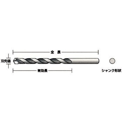 ユニカ 振動用ドリルビット Bタイプ B6.4×100 B6.4