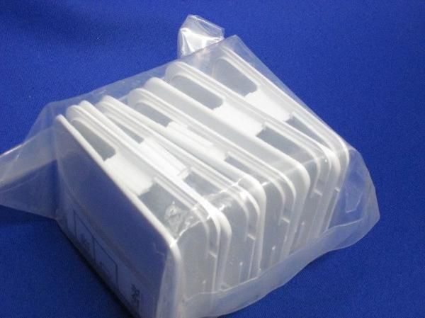 スイッチボックスカバー(カベ白)(10個入) MSB-M2FW