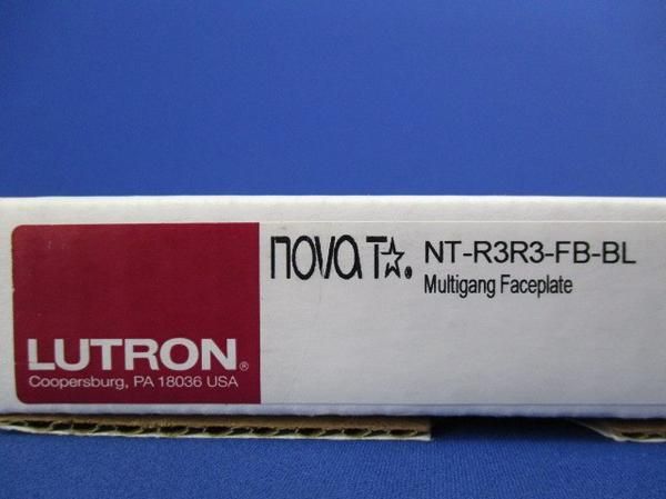 フェイスプレート2連(2個入) NT-R3R3-FB-BL