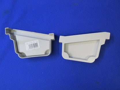 中古品 止り(左)(9個入)雨どい部材 D-100