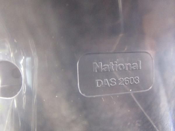 壁面取出しカバーPタイプ(換気機能付エアコン用 (黒) DAS2603B