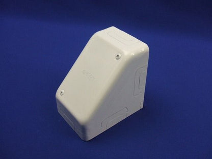 コーナーボックス 見切り縁ノック付き B型 ホワイト 《メタルモール付属品》 M246