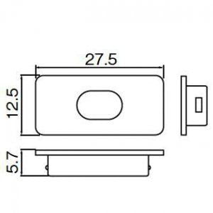 【リファインシリーズ】 コンセント用フル端子防塵カバー 20個入り WKS991-20