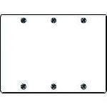 新金属カバープレート3連(５個入) WN7593