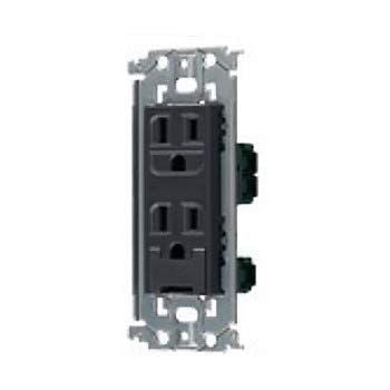 アドバンスシリーズ 埋込アースターミナル付接地ダブルコンセント 5個入 WTL11323H-5