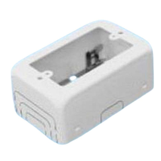 スイッチボックス ワンタッチ 側面ノックアウト 1個用 C型 深型 ホワイト M371